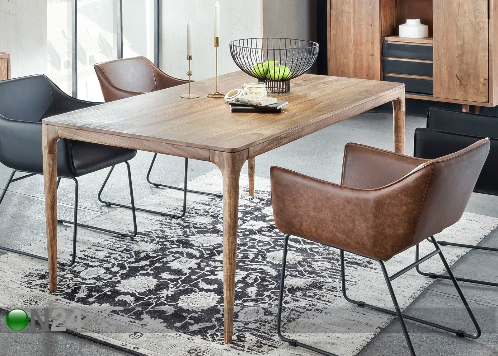 Обеденный стол Mid Century 180x90 cm увеличить