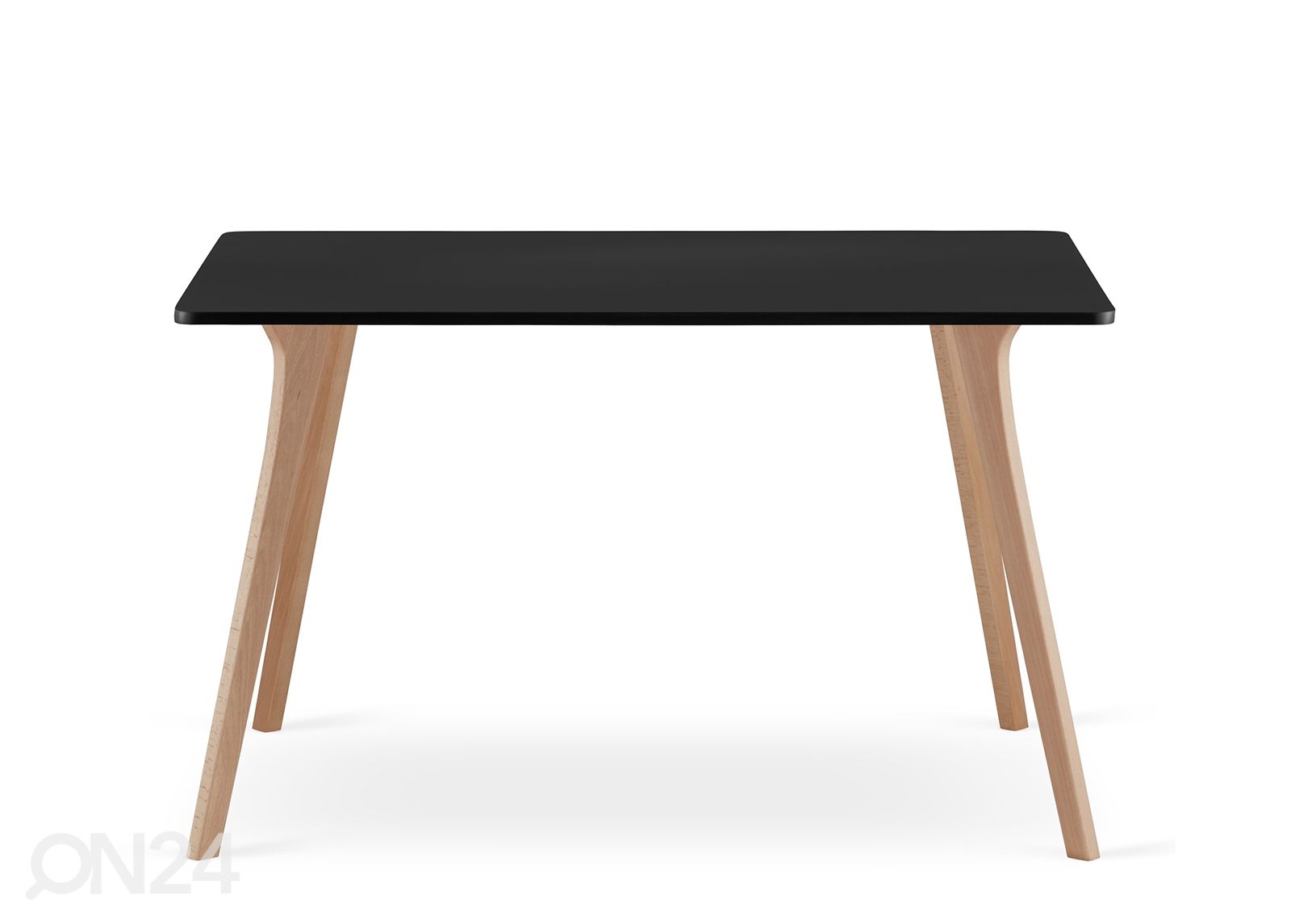Обеденный стол Monti 80x120 cm, чёрный увеличить