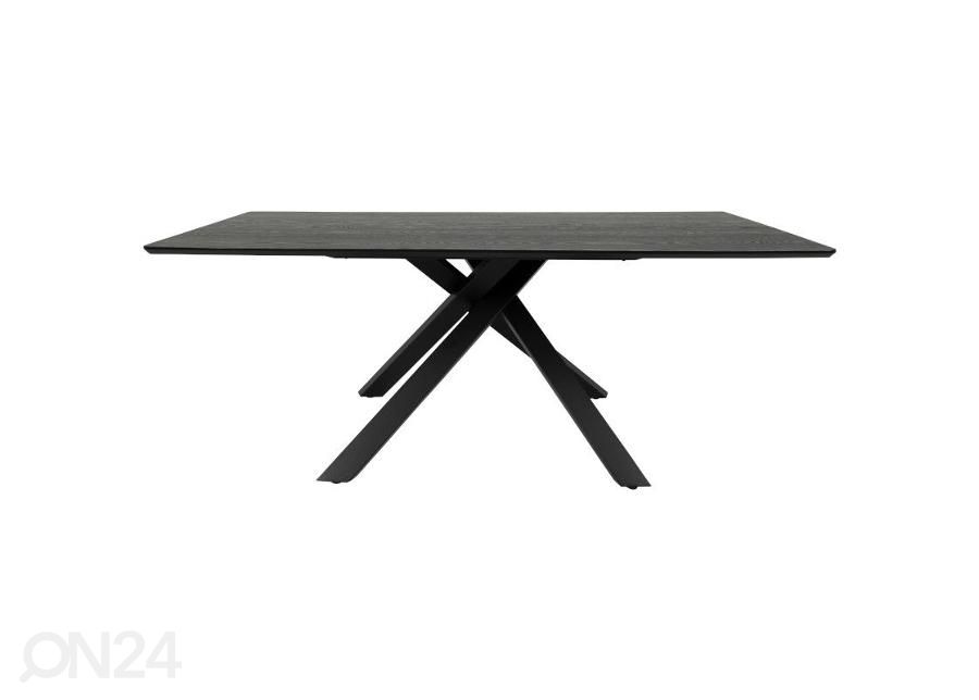 Обеденный стол Tenzo Cox 200x95 cm, чёрный ясень увеличить