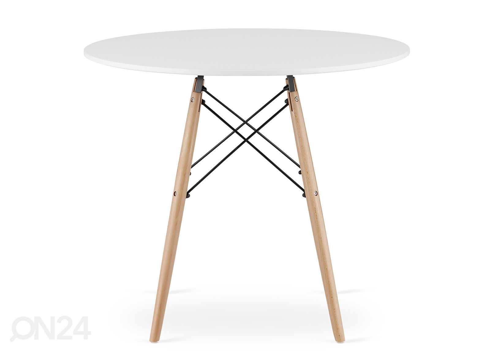 Обеденный стол Todi Ø90 cm, белый увеличить