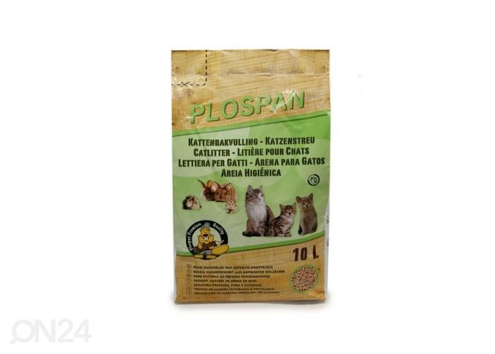 Опилки гранулированные plospan 10 л увеличить