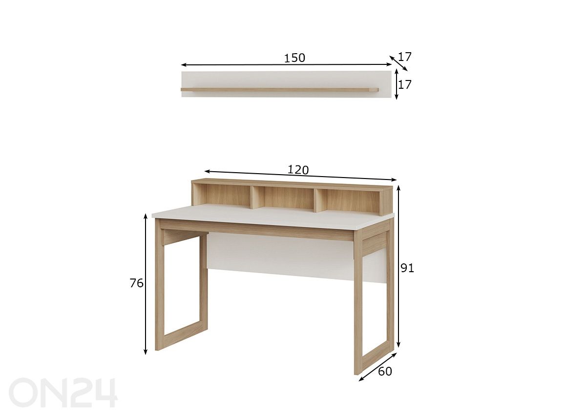 Офисный комплект Stranda увеличить размеры