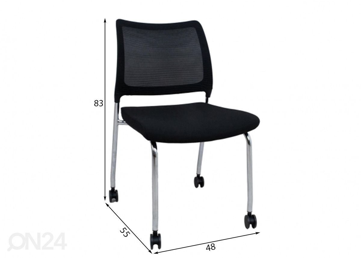 Офисный стул Torino увеличить размеры