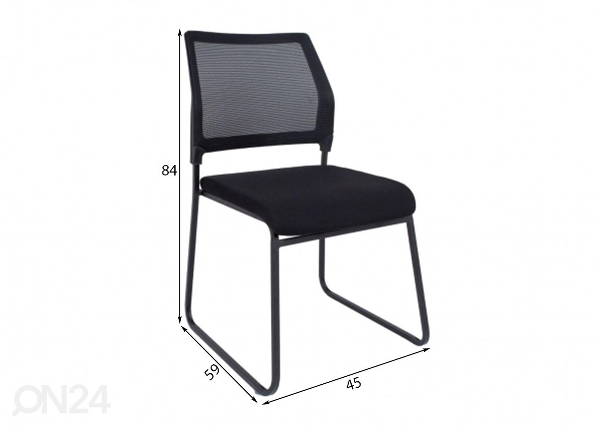 Офисный стул Torino увеличить размеры