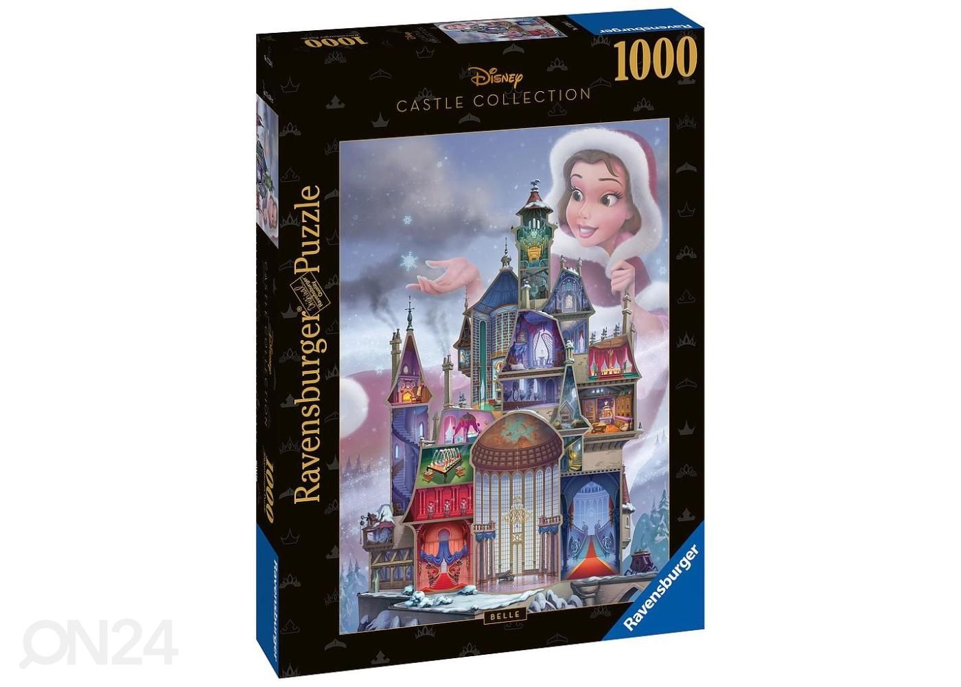 Пазл Ravensburger 1000 деталей Замок Бель увеличить