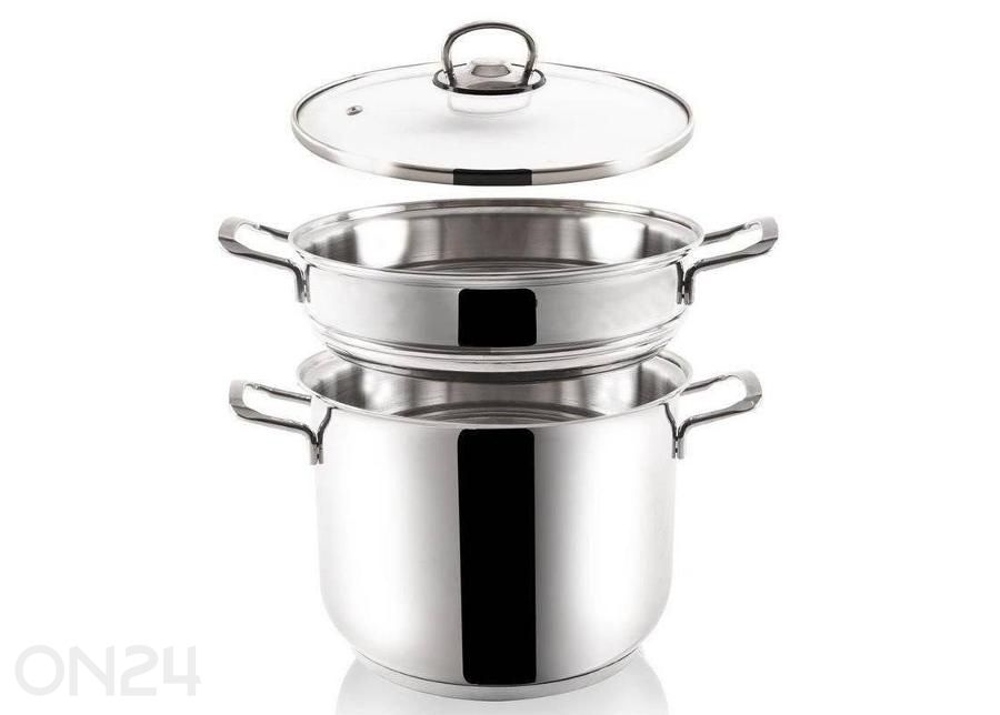Паровая кастрюля из нержавеющей стали Anett, 5 л увеличить