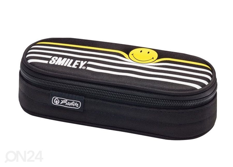 Пенал Herlitz Airgo Smileyworld Black Stripes увеличить