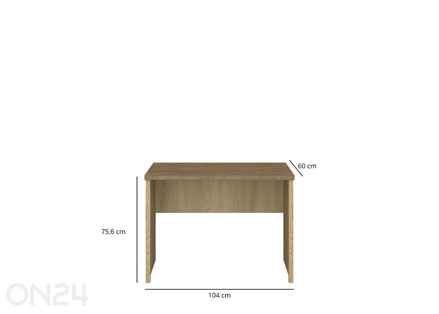 Письменный стол Denzel 104 см увеличить размеры