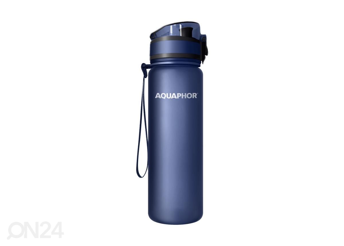 Питьевая бутылка Aquaphor City 0.5 л, темно-синяя увеличить