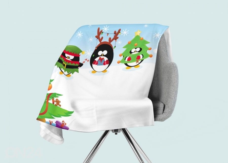 Плед Christmas Penguins 150x200 см увеличить