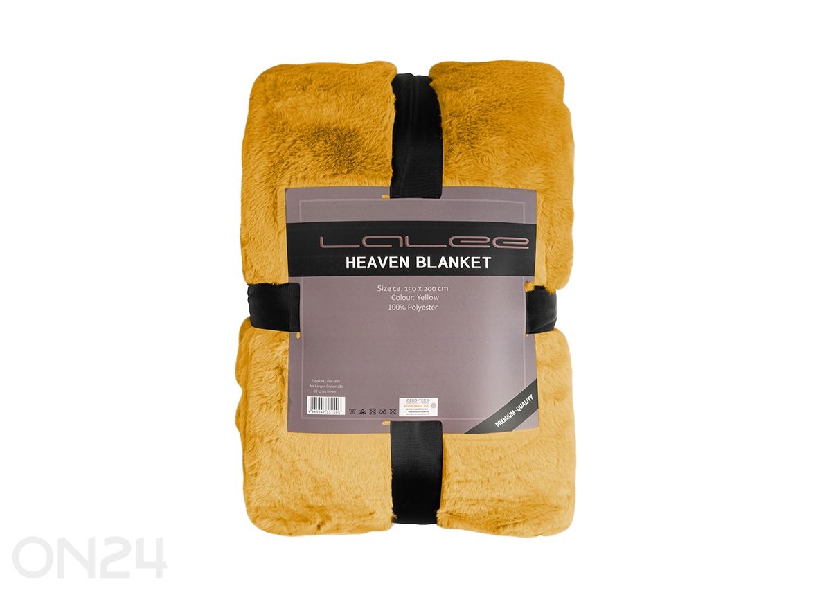 Плед Heaven Yellow 150x200 см увеличить