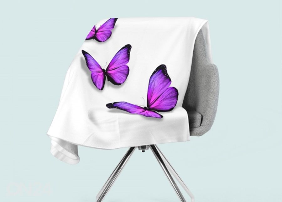 Плед Purple Batterfly 130x150 см увеличить