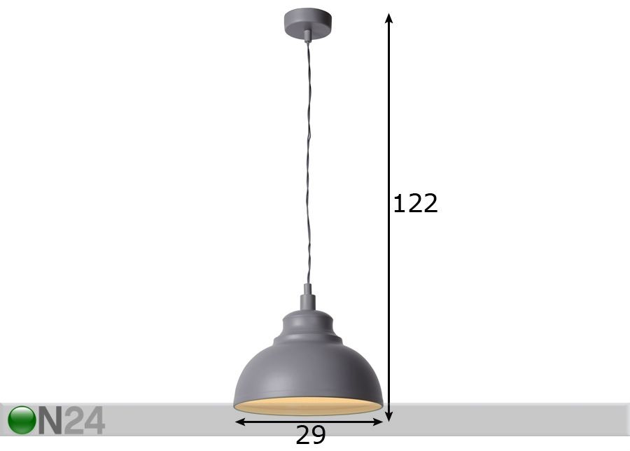 Подвесной светильник Isla Grey увеличить размеры