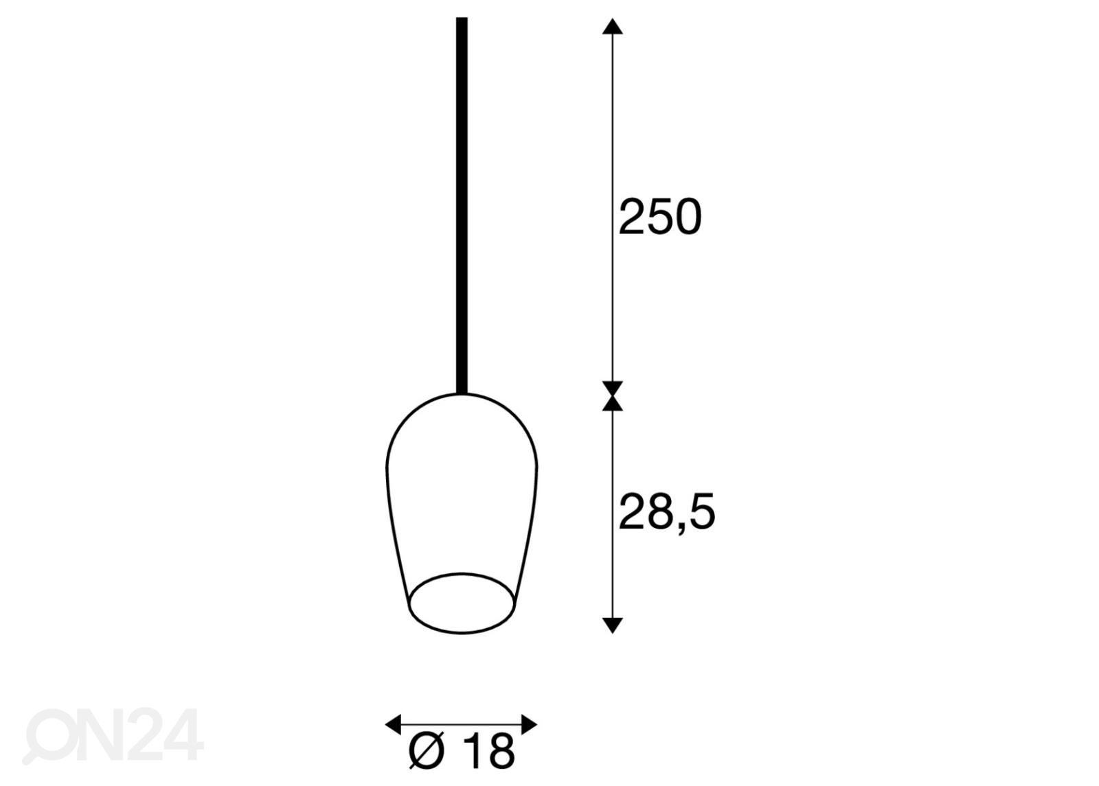 Подвесной светильник Pantilo Oval PD увеличить размеры