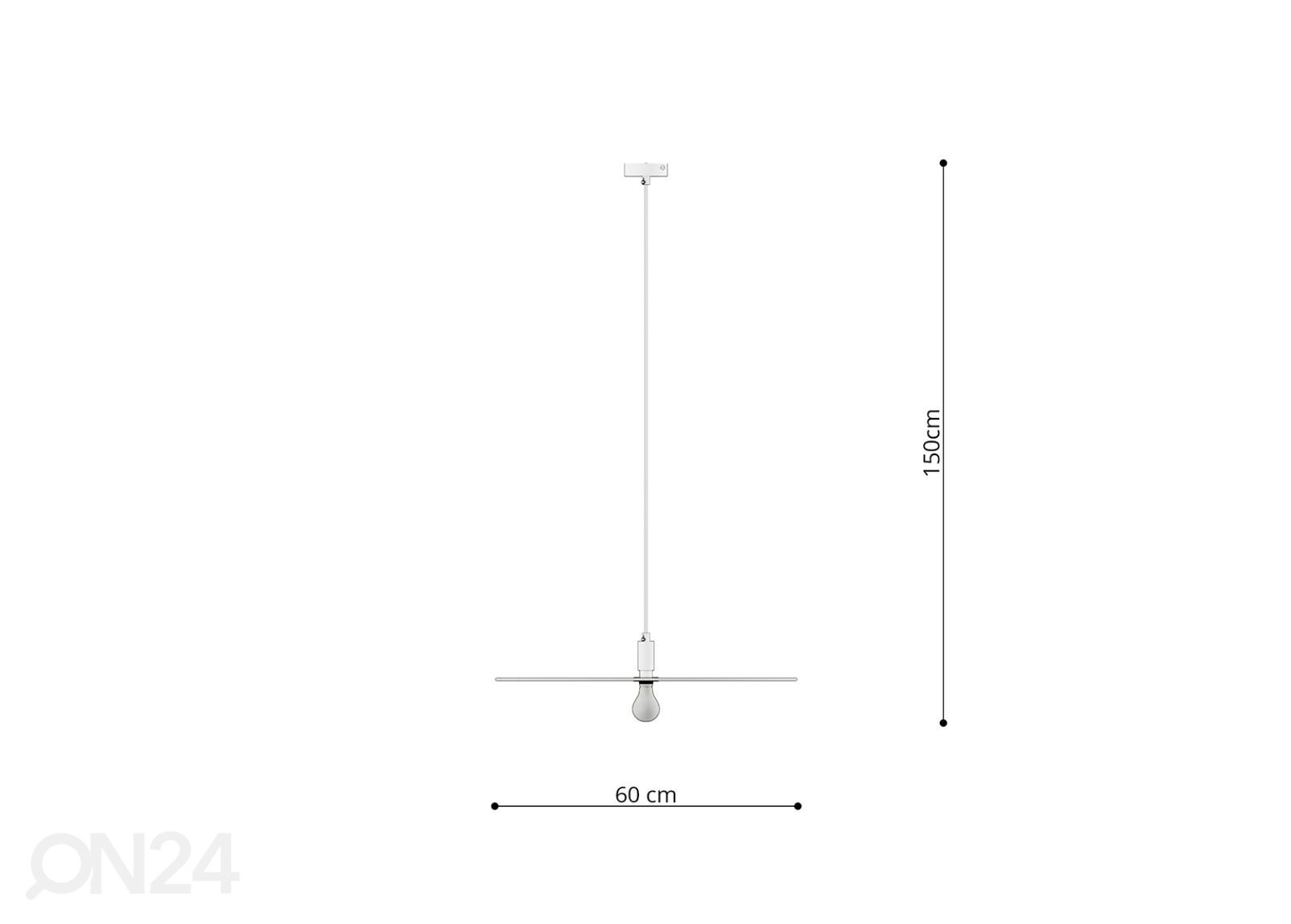 Подвесной светильник Sirkel 60, черный увеличить размеры
