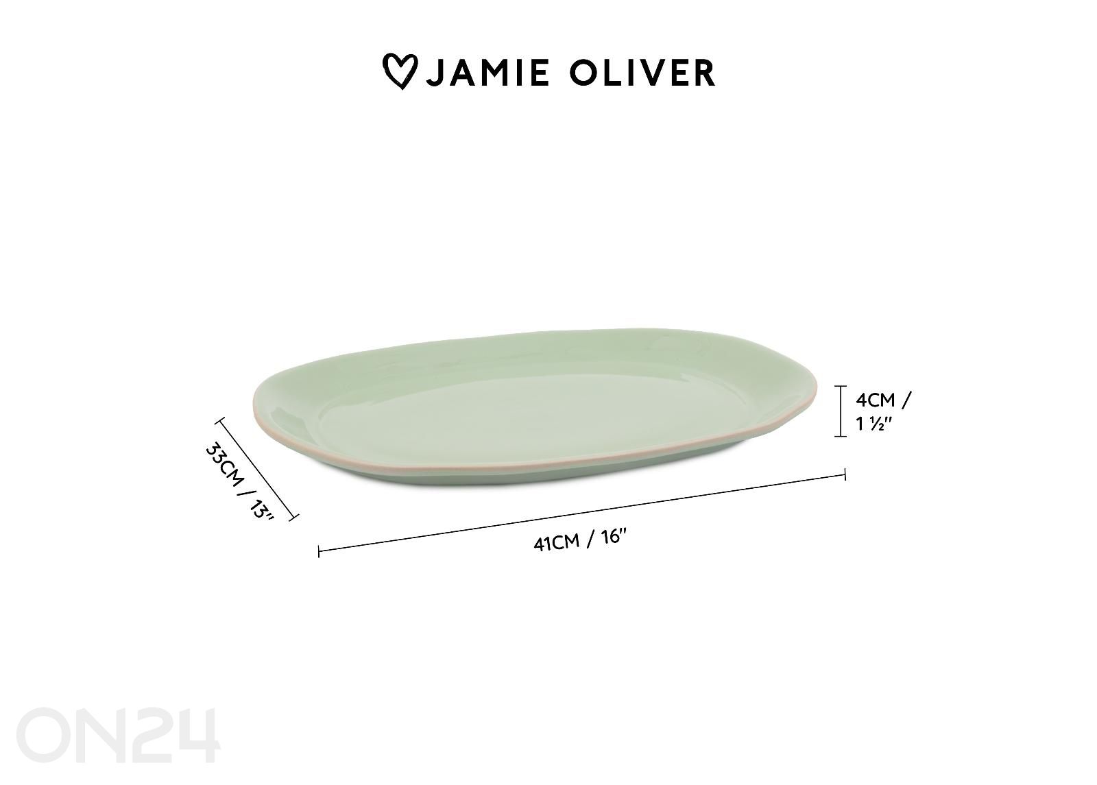 Поднос для сервировки Jamie Oliver Big love feast platter 41x33x4 см увеличить