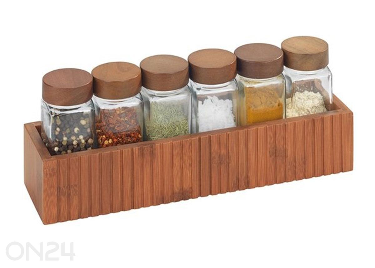 Подставка для специй Mera + чашки для специй 6 шт. увеличить