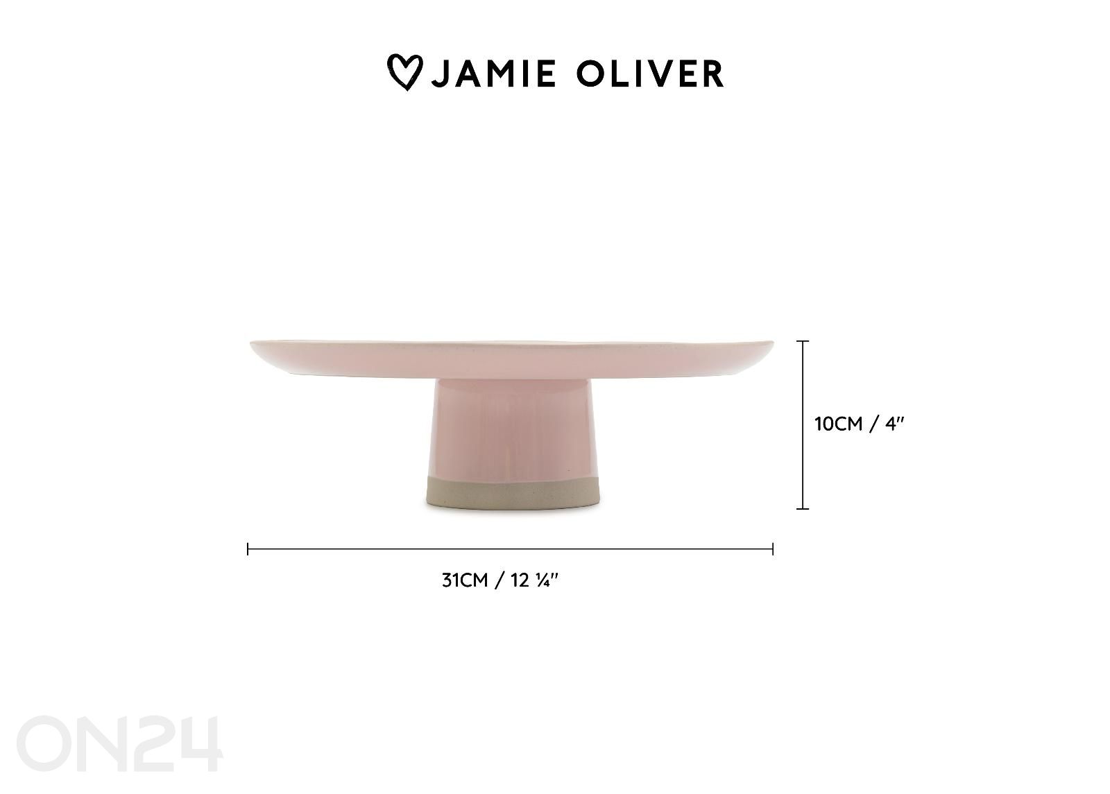 Подставка для торта Jamie Oliver Big love showstopper stand 31 см увеличить размеры