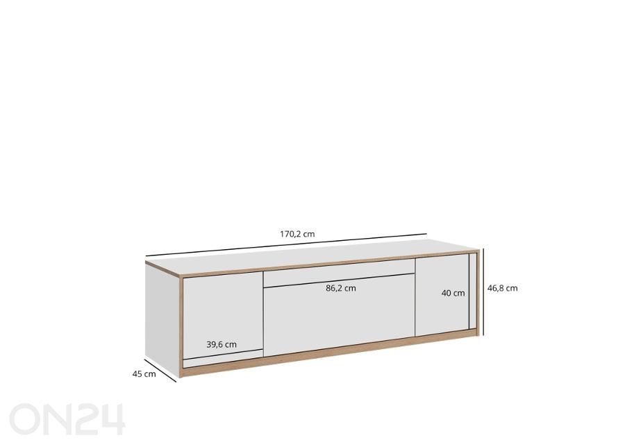Подставка под ТВ Complex увеличить размеры