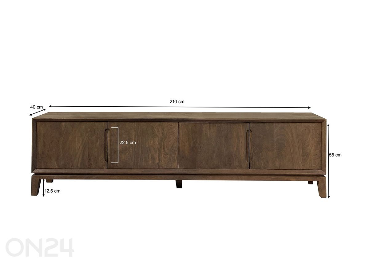 Подставка под ТВ Cortez 210 см увеличить размеры