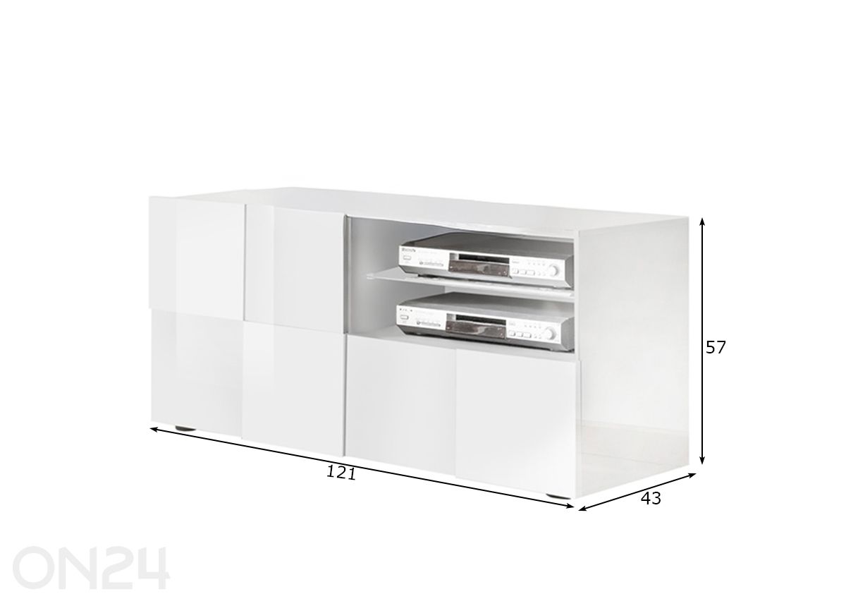 Подставка под ТВ Dama увеличить размеры