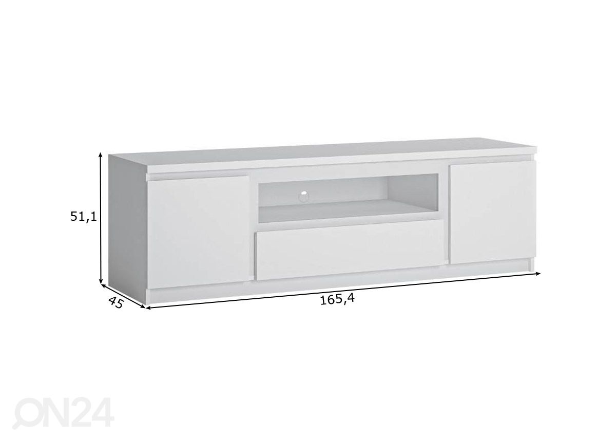Подставка под ТВ Fribo 165,4 cm увеличить размеры