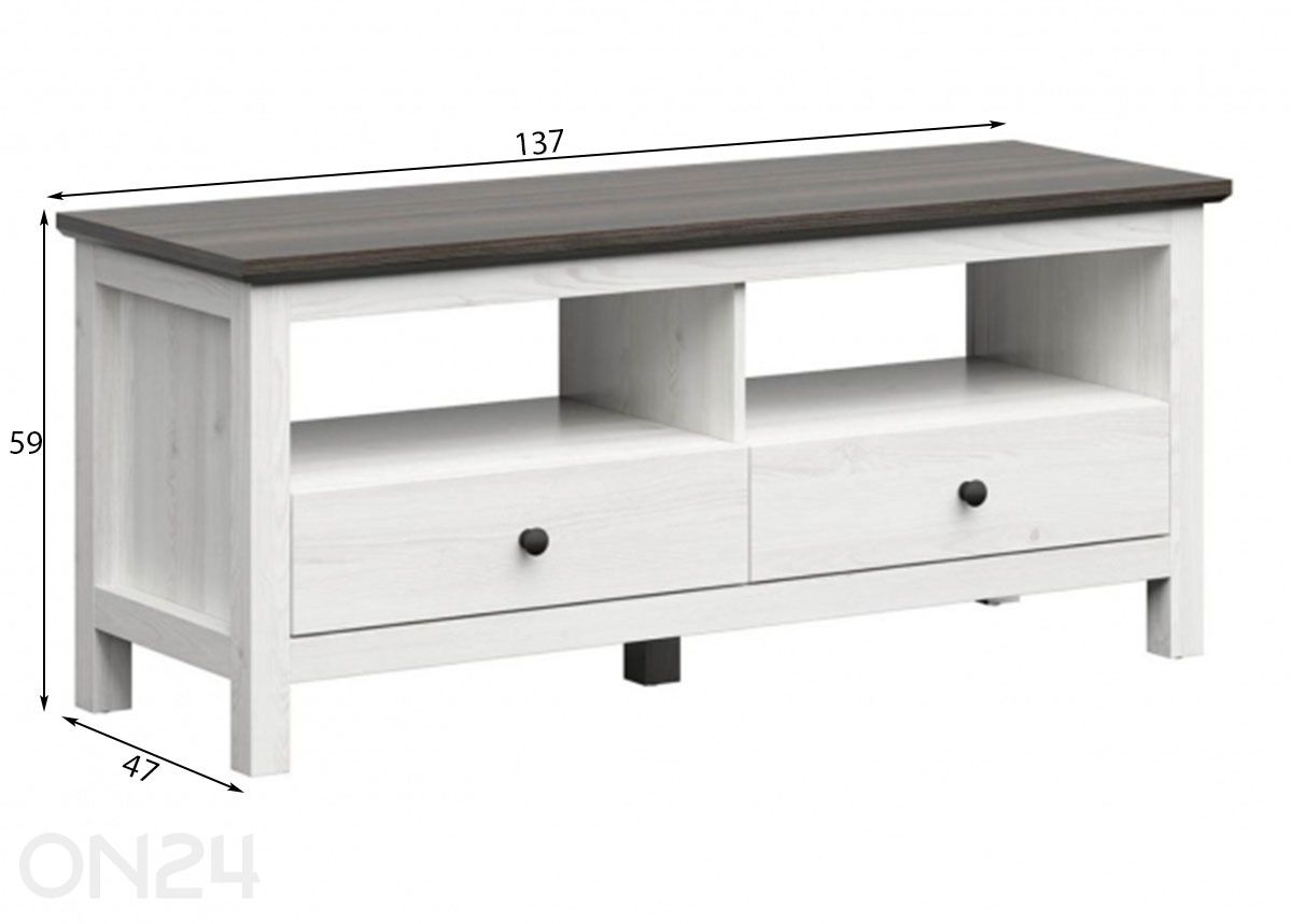 Подставка под ТВ Hesen увеличить размеры