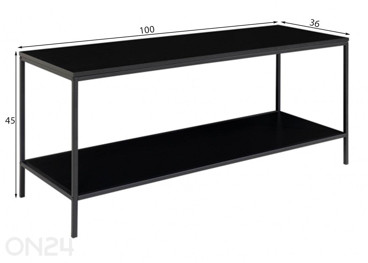 Подставка под ТВ Skagen 100 cm увеличить размеры