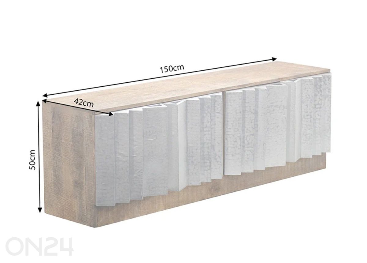 Подставка под ТВ Zalvero увеличить размеры