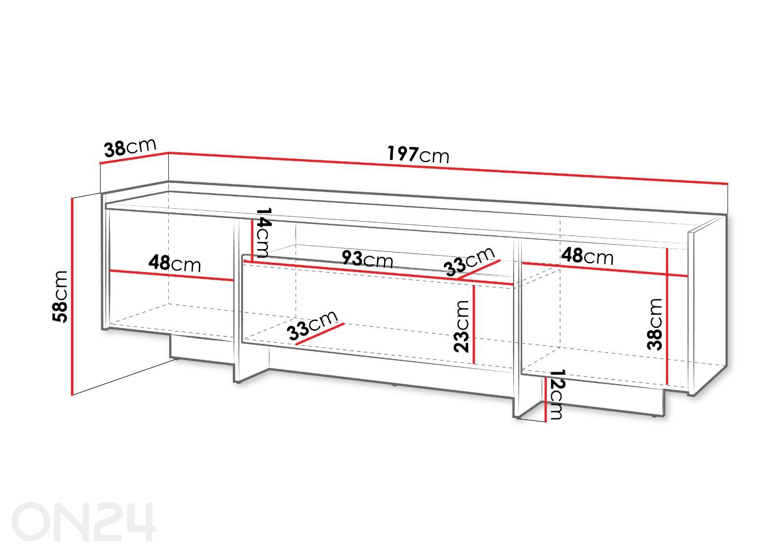 Подставка под Japan 197 см увеличить размеры