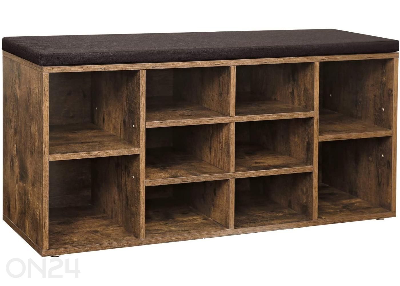 Полка для обуви, коричневая увеличить