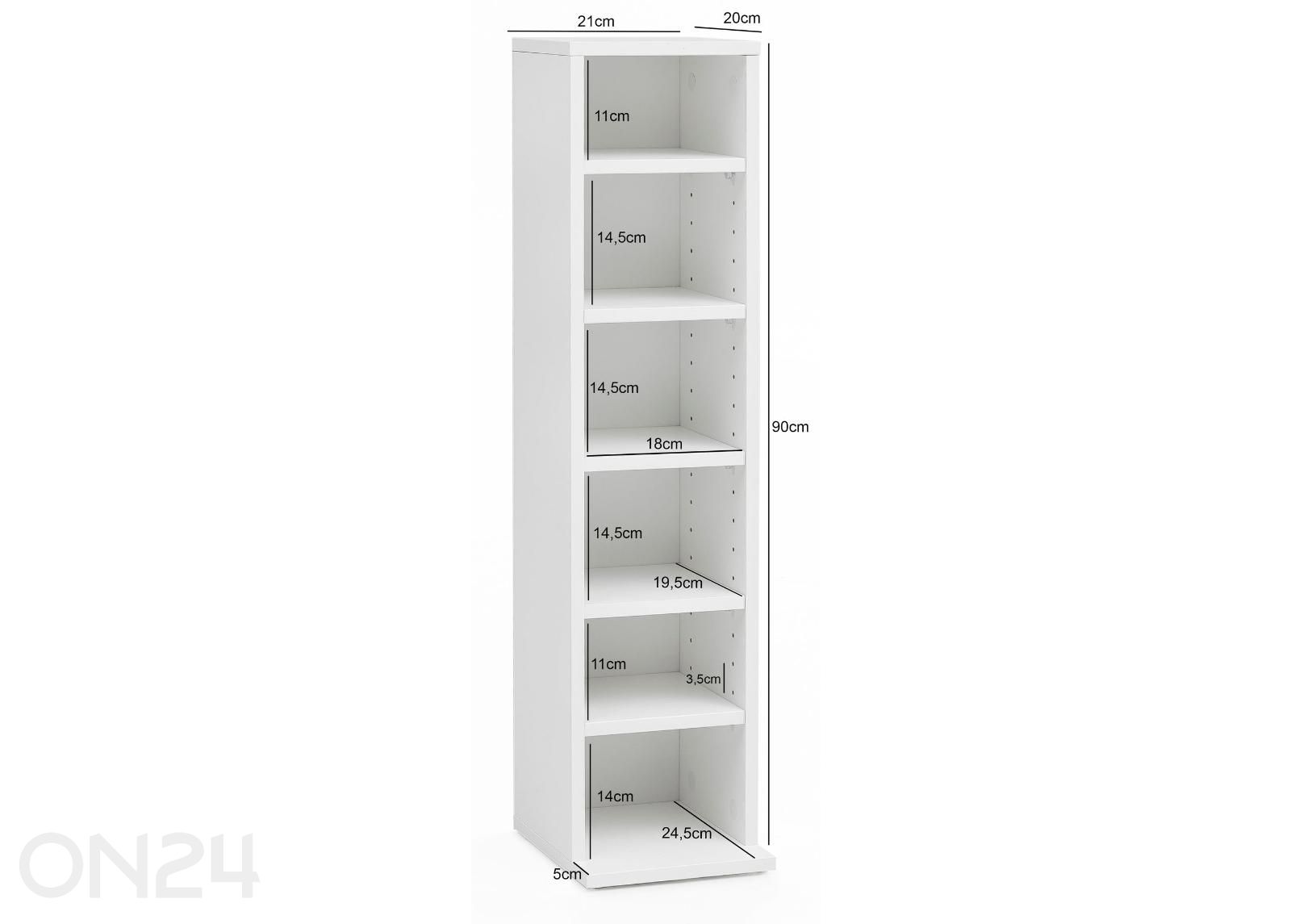 Полка 20x90 см увеличить размеры