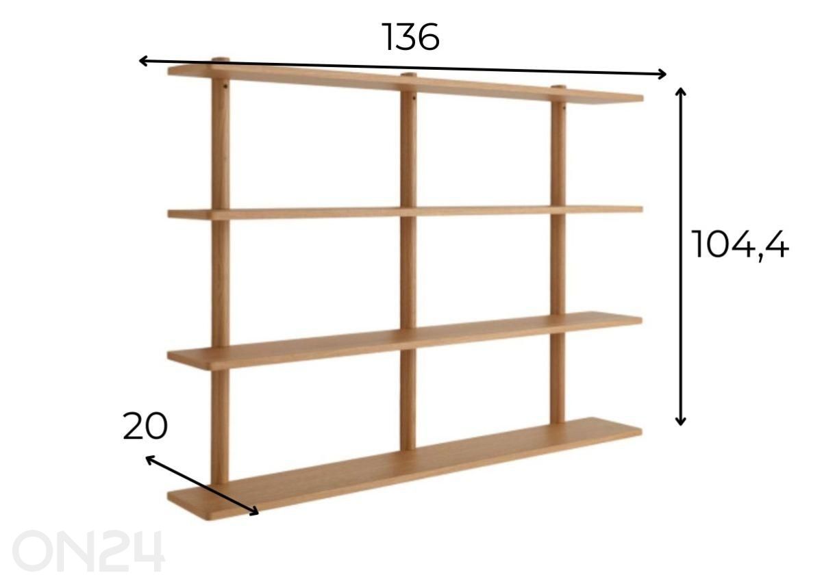 Полка Arc увеличить размеры