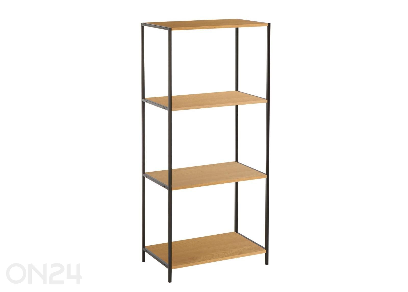 Полка Harper 50x30xH110,5 см, ясень/черный увеличить