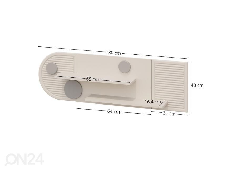 Полка Ping 130 см увеличить размеры