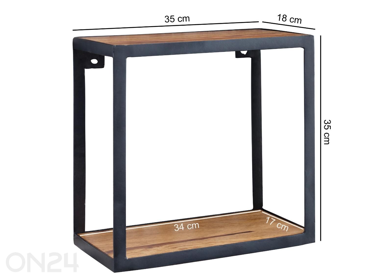 Полка Puri 35x35 см увеличить размеры
