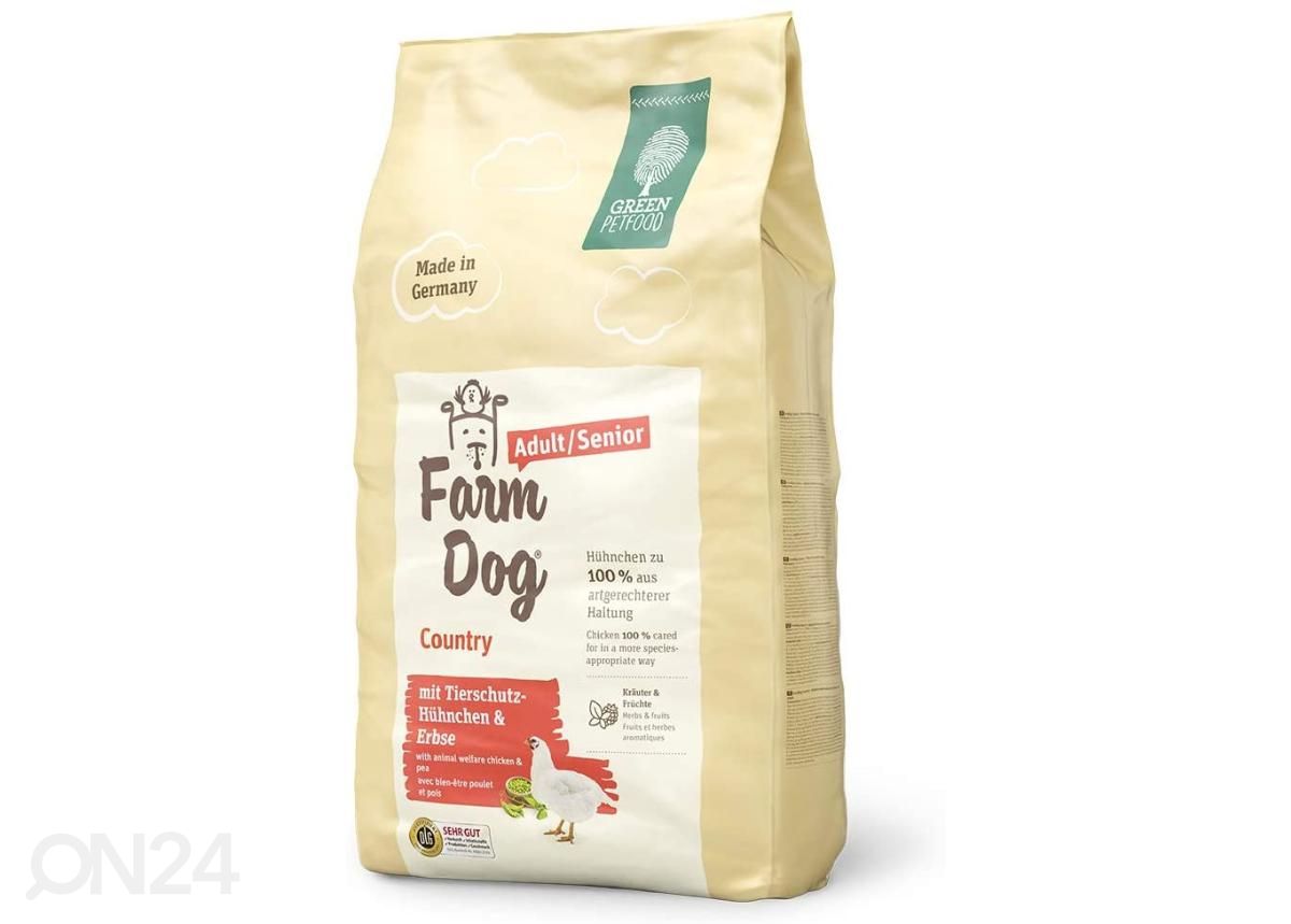 Полноценный корм для собак беззерновой Farm Dog Country 900 г увеличить