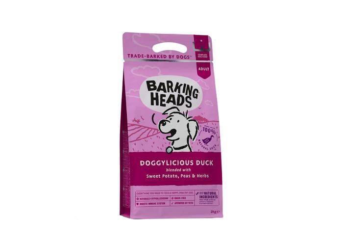 Полноценный корм для собак Barking Heads Doggylicious duck 2 кг увеличить