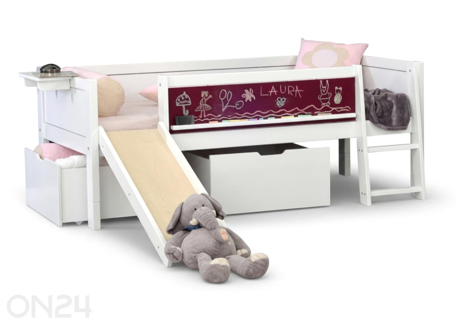 Полувысокая кровать Jerwen 90x200 cm увеличить