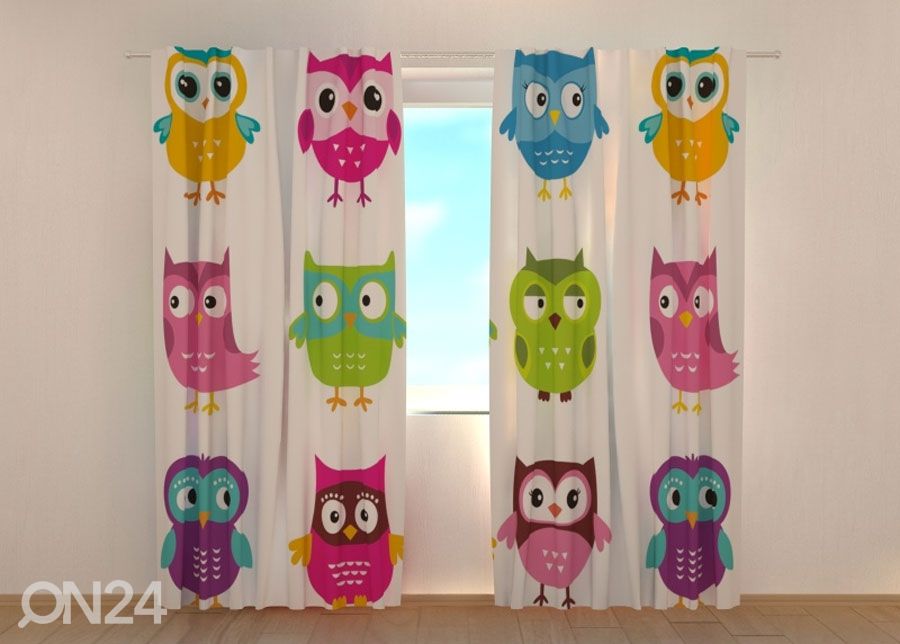 Полузатемняющая штора Lovely Owl 1 увеличить