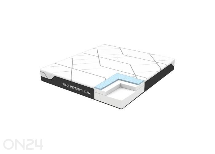 Поролоновый матрас Kuka Memory Foam 90x200xH20 см увеличить