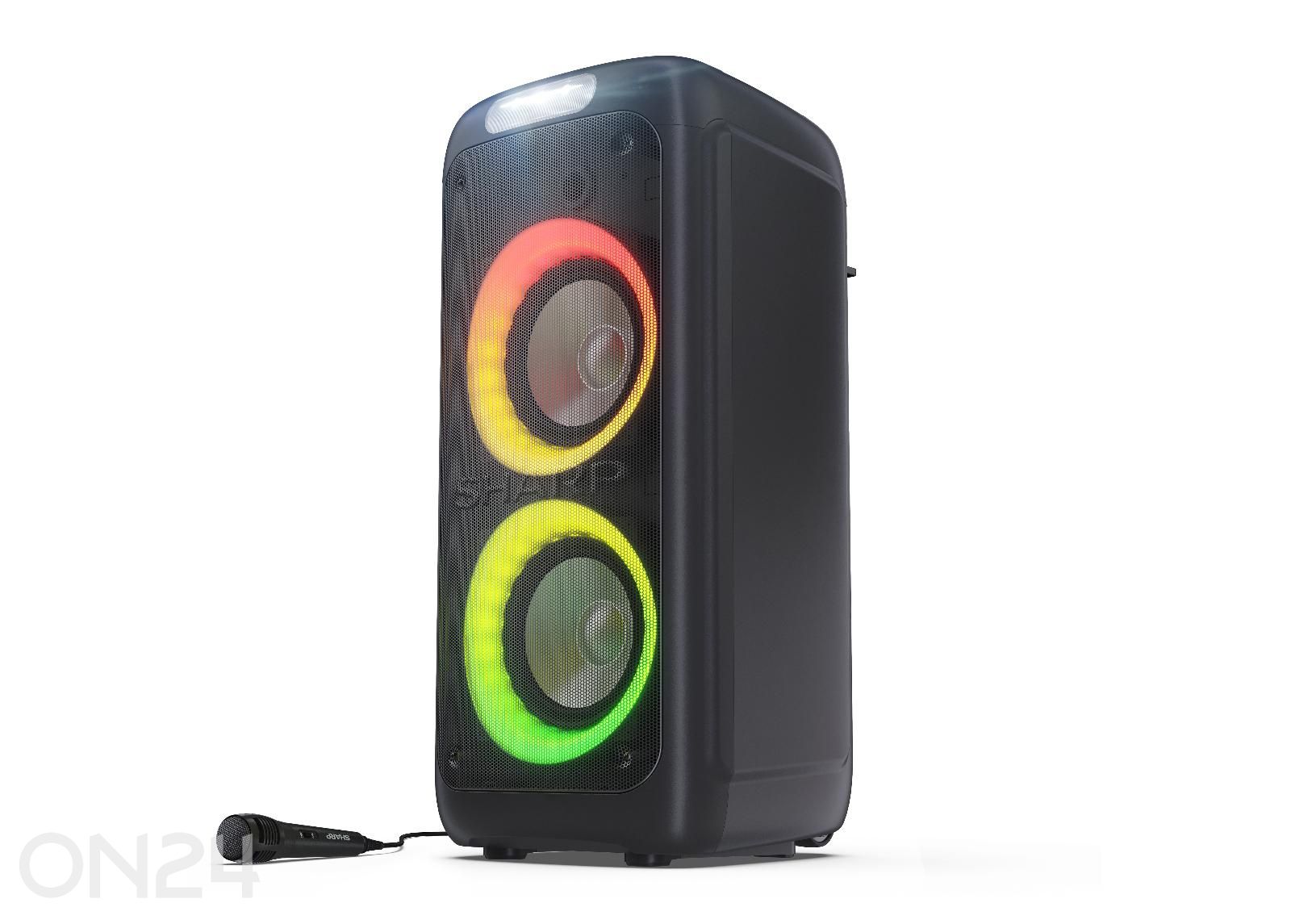 Портативная акустическая система Sharp XParty Street Beat с Bluetooth, IPX4, чёрная увеличить