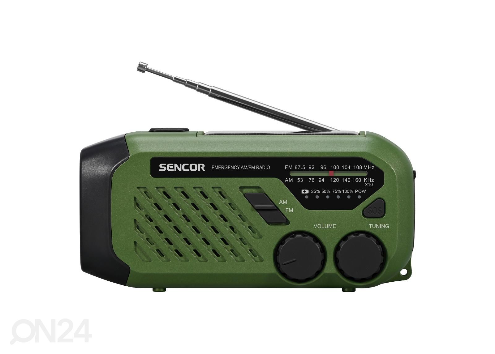 Портативный радиоприемник Sencor SRD1000SCLGR увеличить