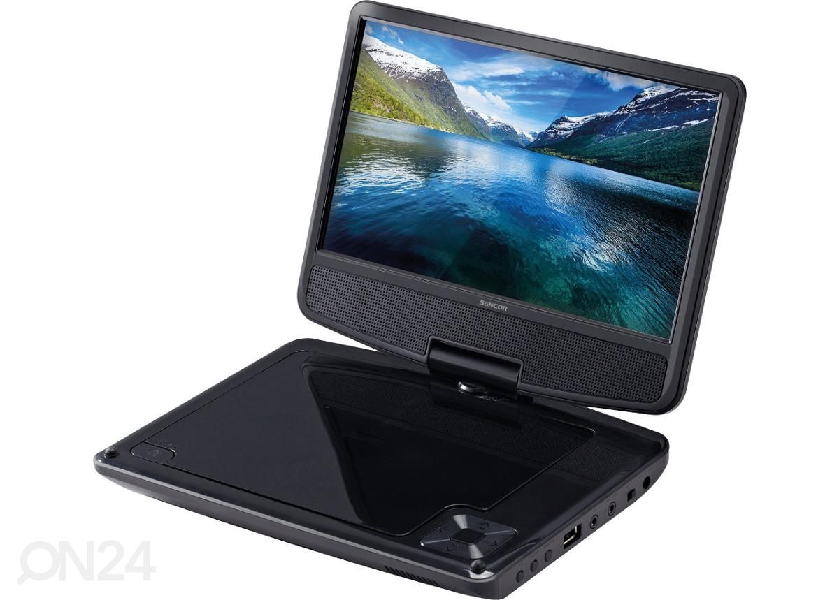 Портативный DVD-плеер с экраном 9 дюймов Sencor SPV2920BLACK увеличить