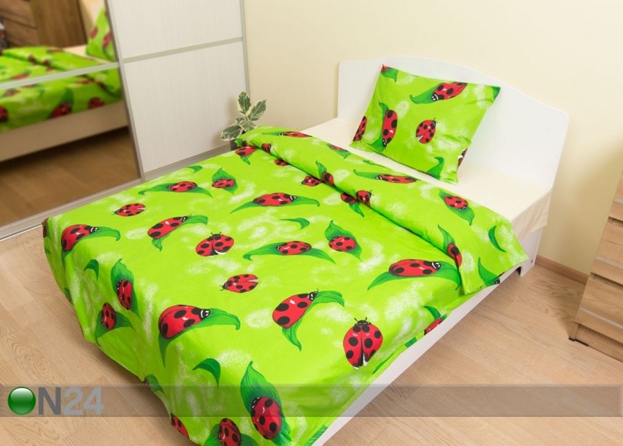 Постельное белье Божья коровка 150x210 см увеличить