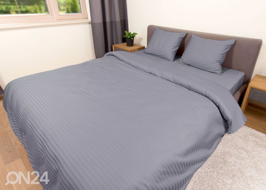 Постельное белье Line Grey 240x210 см увеличить