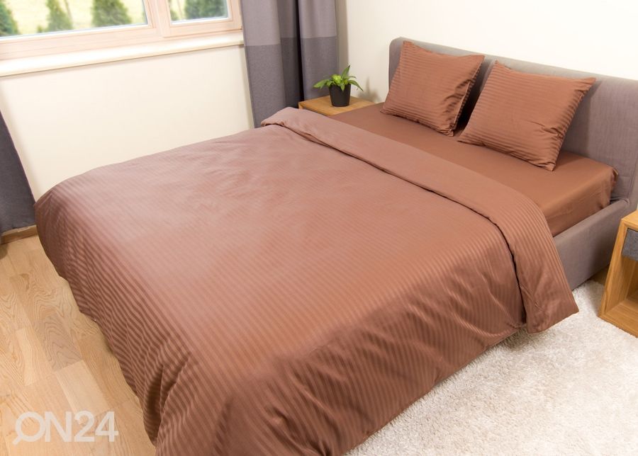 Постельное белье Line Kahve 240x210 см увеличить