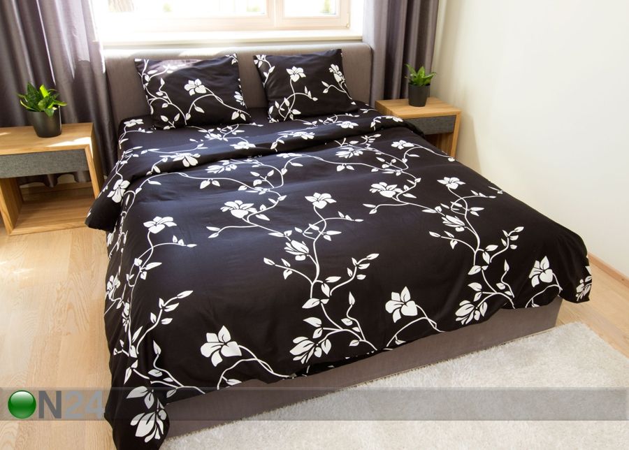 Постельное белье Regina Black 200x210 cm увеличить
