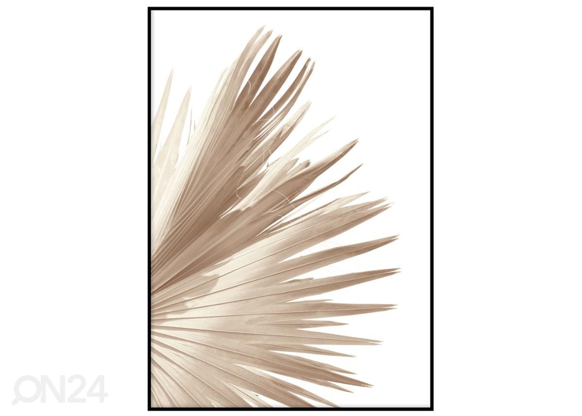 Постер Бежевый тропический лист II 70x100 см увеличить