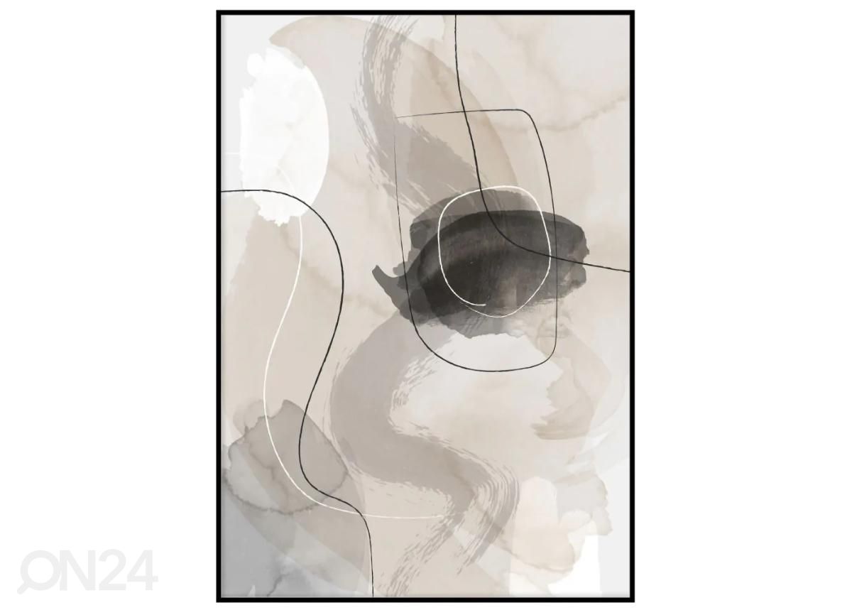 Постер Бежевый фактурный принт II 30x40 см увеличить